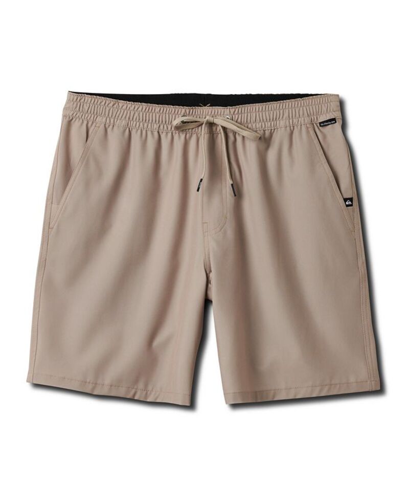 クイックシルバー メンズ ボトムス ハーフパンツ・ショーツ ショートパンツ Quiksilver Men's Taxer Amphibian 18 Hybrid Shorts Taupe トープ 14,024円