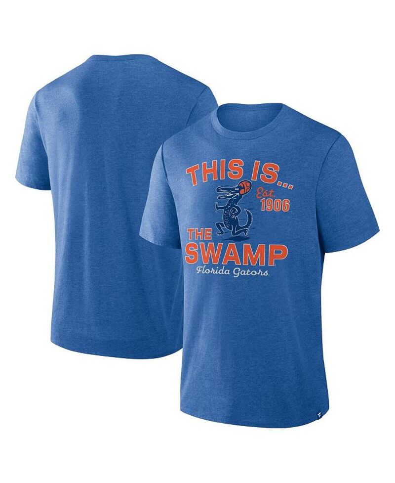 ファナティクス メンズ トップス Tシャツ ダウン Fanatics Men's Royal Florida Gators Dynamic Showdown Tri-Blend T-Shirt Royal