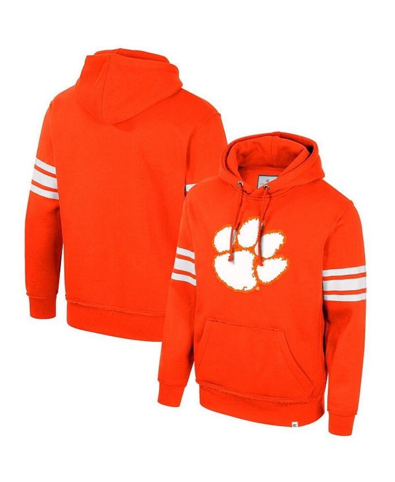 コロシアム メンズ アウター パーカー・スウェット パーカー Colosseum Men's Orange Clemson Tigers Saluting Pullover Hoodie Orange オレンジ