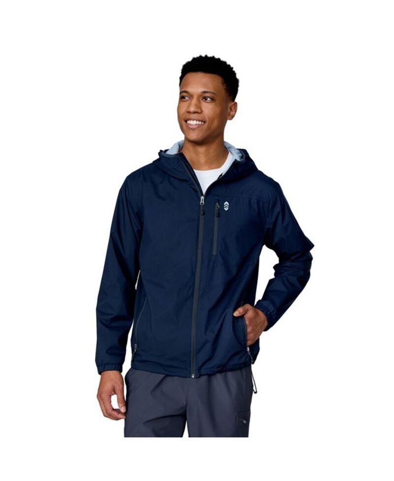 フリー カントリー メンズ アウター ジャケット・ブルゾン ジャケット Free Country Men's Agile II Windshear Jacket Navy ネイビー