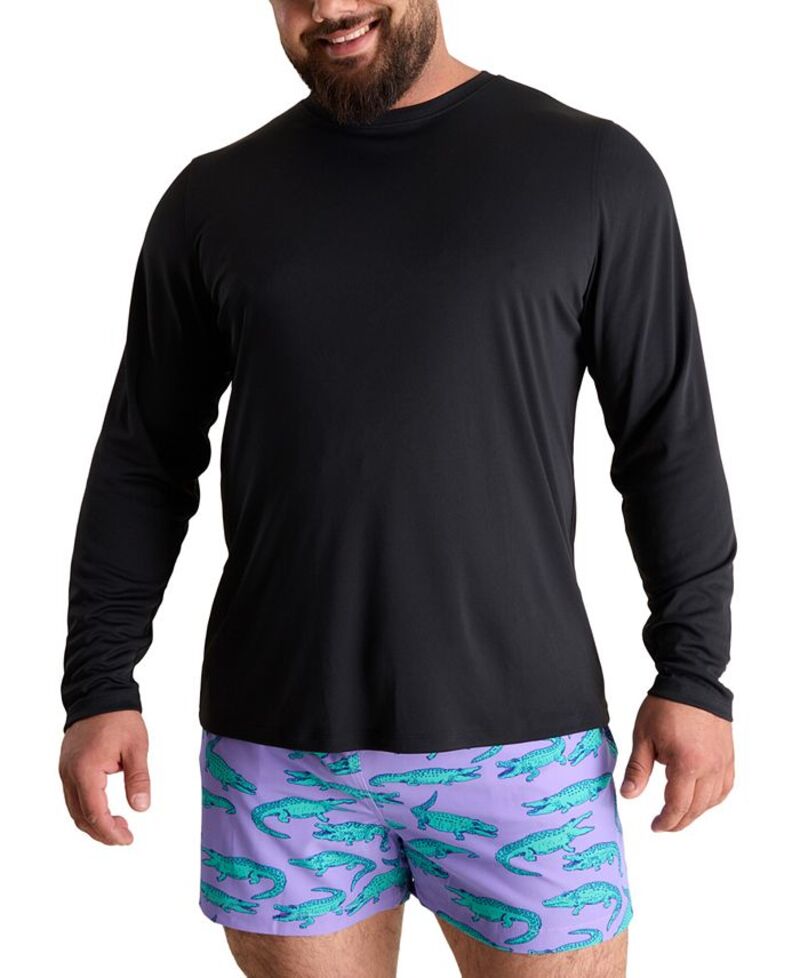 チャビーズ メンズ トップス Tシャツ クルーネック シャツ Chubbies Men's The Pinky Promise Sun Crewneck T-Shirt Black ブラック