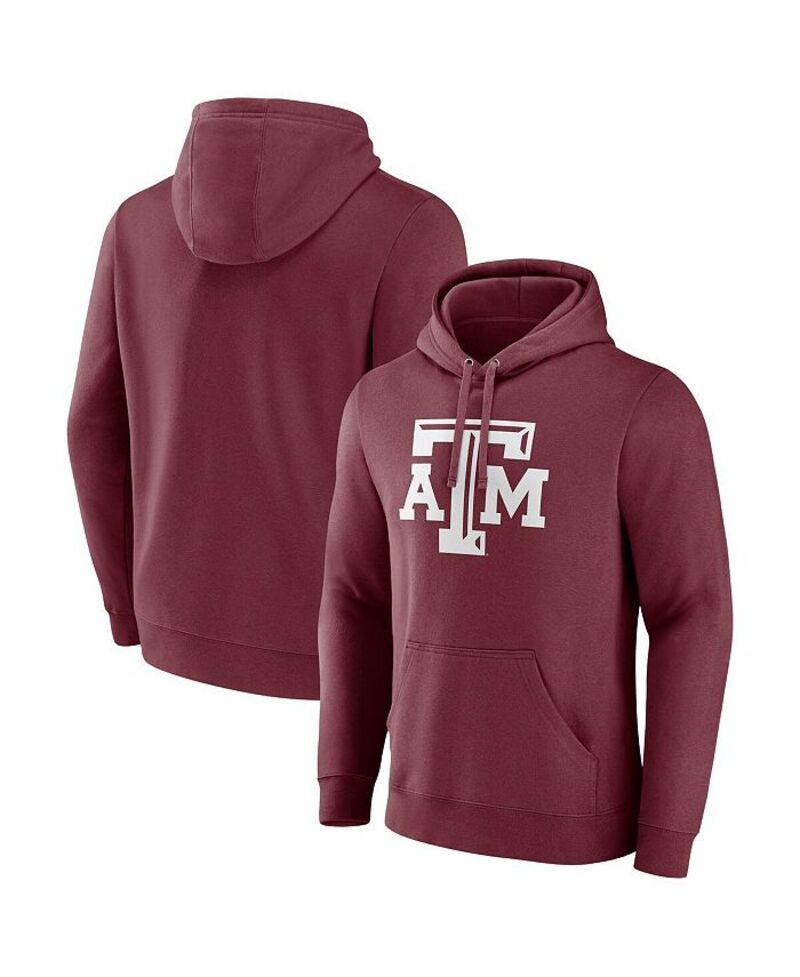 ファナティクス メンズ アウター パーカー・スウェット フリース パーカー Fanatics Men's Maroon Texas A M Aggies Fleece Pullover Hoodie Maroon マルーン