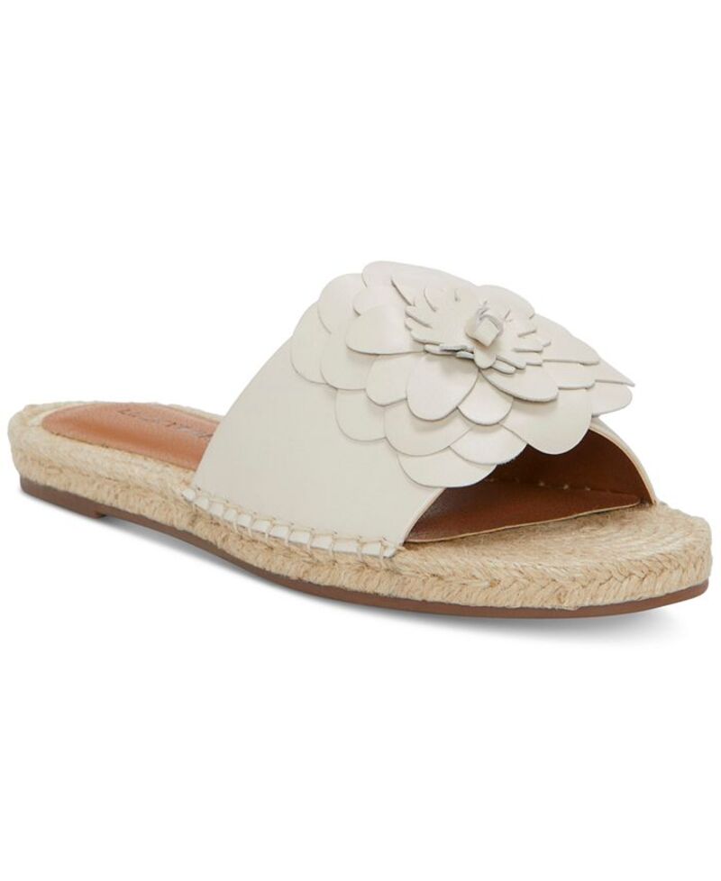 ラッキーブランド レディース シューズ サンダル Lucky Brand Women's Biricha Flower Flat Sandals Tusk Leather