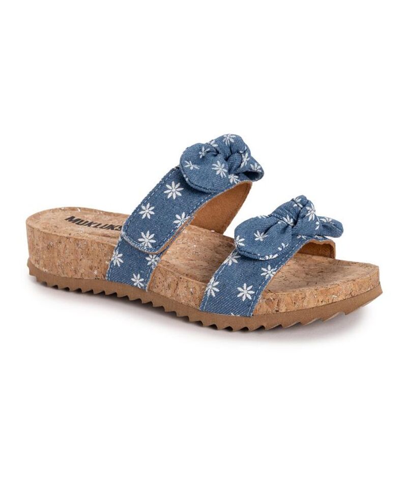 ムクルクス レディース シューズ サンダル MUK LUKS Women's Posie Sandal Denim デニム