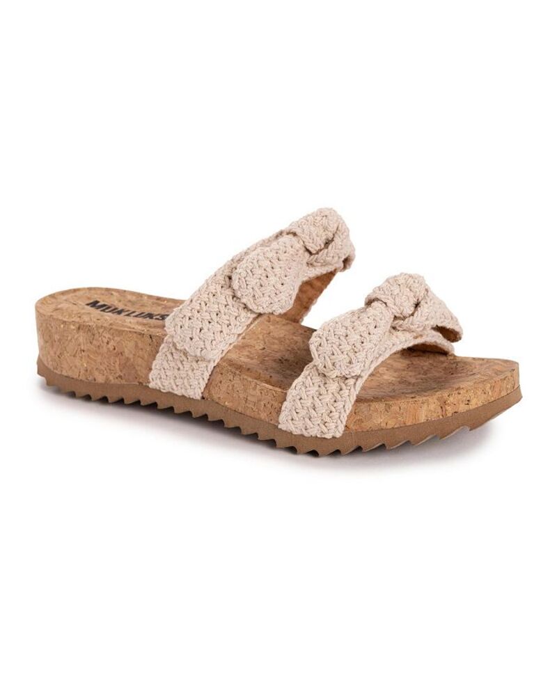 ムクルクス レディース シューズ サンダル MUK LUKS Women's Posie Sandal Natural crochet|ReVida 店