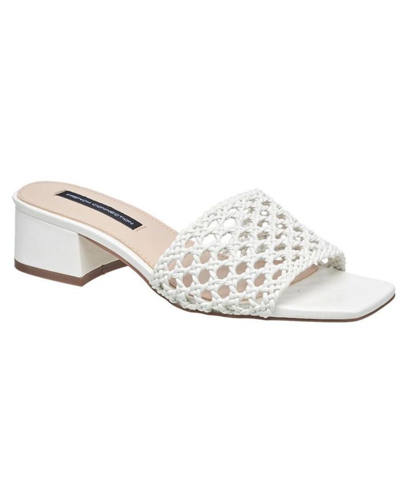 フレンチコネクション レディース シューズ サンダル French Connection Ladies Waves Sandal White ホワイト