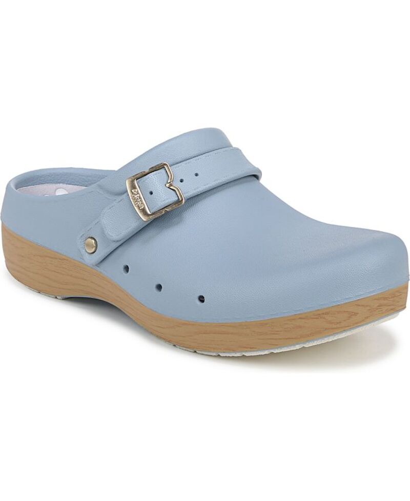 ドクター・ショール レディース シューズ サンダル Dr. Scholl's Women's Feel Chill Round Toe Recovery Clogs Light Blue Foam ブルー
