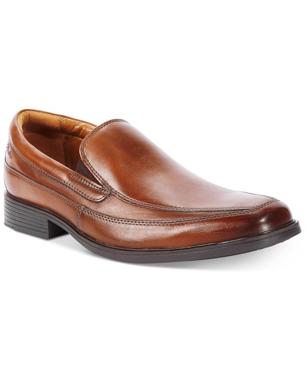 安いそれに目立つ クラークス メンズ スリッポン ローファー シューズ Men S Tilden Free Loafer Dark Tan Leather 保証書付 Transportall Ru