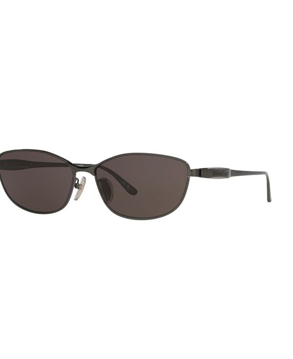 バレンシアガ メンズ 添え物 サングラス・アイウェア Balenciaga Unisex Small Sunglasses BB0357SA 6E000352 Gray 薄墨色