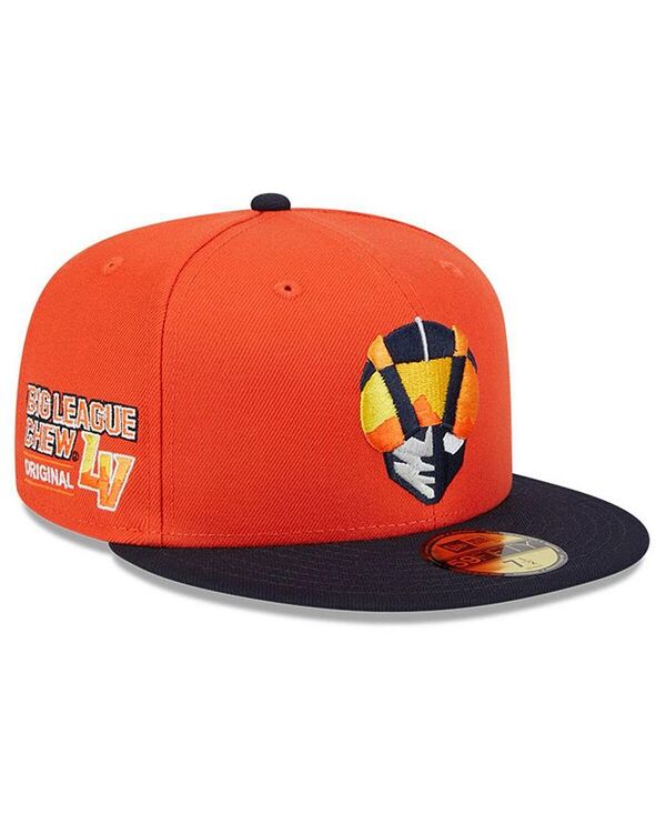 ニューエラ メンズ アクセサリー 帽子 New Era Men's Orange Las Vegas Aviators Big League Chew Team 59FIFTY Hat Orange オレンジ