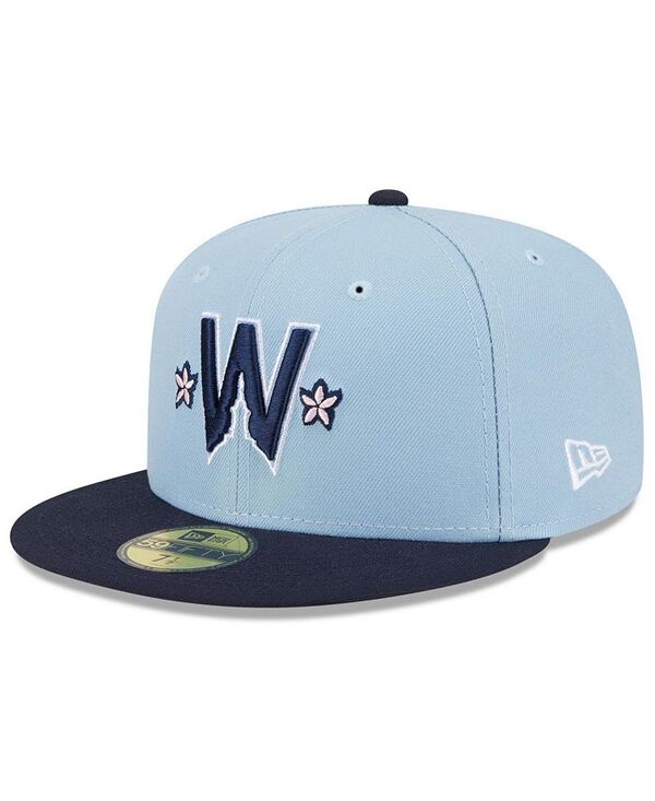 ニューエラ メンズ アクセサリー 帽子 New Era Men's Blue Washington Nationals 2025 City Connect 59FIFTY Fitted Hat Blue ブルー