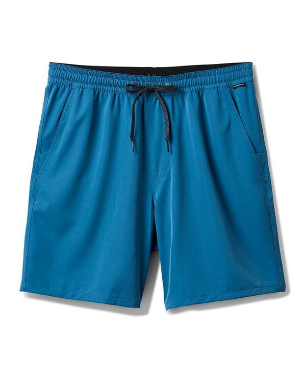 クイックシルバー メンズ ボトムス ハーフパンツ・ショーツ ショートパンツ Quiksilver Men's Taxer Amphibian 18 Hybrid Shorts Copen blue ブルー 13,125円