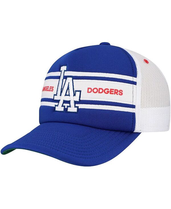 ミッチェル&ネス メンズ アクセサリー 帽子 Mitchell & Ness Men's Royal Los Angeles Dodgers Sideline Trucker Adjustable Hat Royal 7,650円
