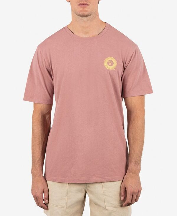ハーレー メンズ トップス Tシャツ Hurley Men's Sunny Dias Short Sleeve T-Shirt Phantom rose