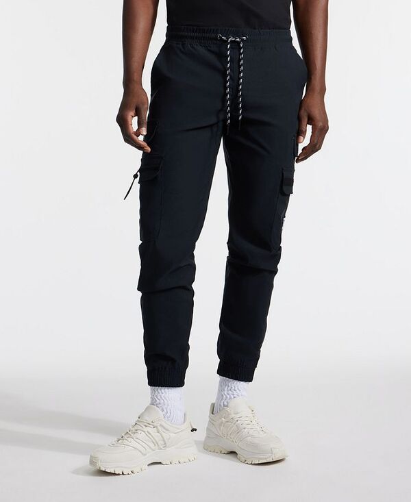エコー メンズ ボトムス カジュアルパンツ パンツ Ecko Unltd Men's Several Steps Cargo Jogger Pants Black ブラック