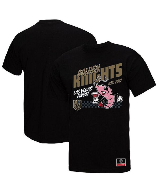 ミッチェル&ネス メンズ トップス Tシャツ Mitchell & Ness Men's Black Vegas Golden Knights Local Food T-Shirt Black ブラック