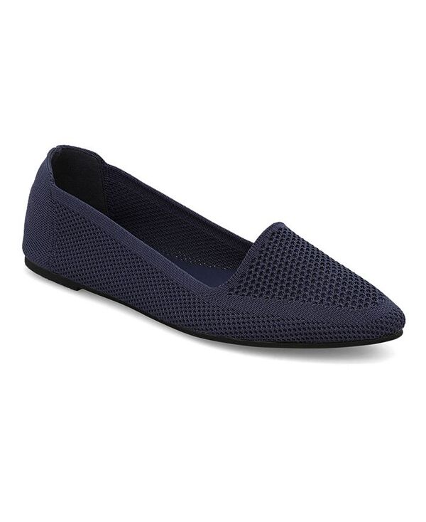 ミア レディース シューズ パンプス ニット MIA Women's Corrine Ballet Knit Flats Navy ネイビー 16,086円