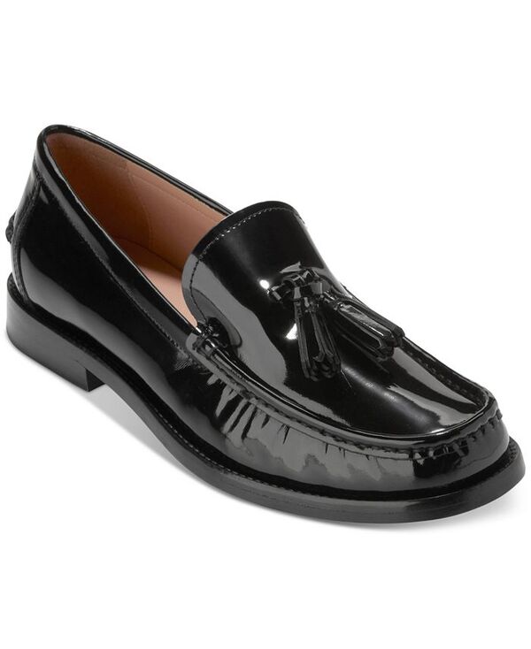 コールハーン レディース シューズ パンプス ローファー Cole Haan Women's Lana Lux Tassel Loafers Blck Box