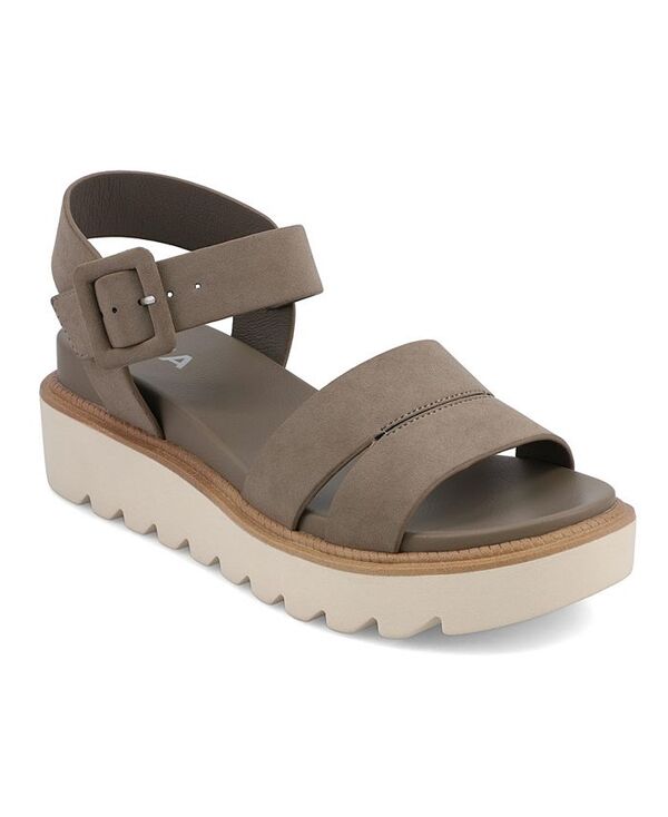 ミア レディース シューズ サンダル プラットフォーム MIA Women's Jovie Platform Sandals Taupe トープ