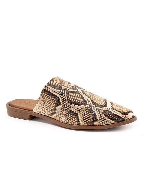 【送料無料】 ブエノ レディース パンプス シューズ Bambi Flat Beige snake画像