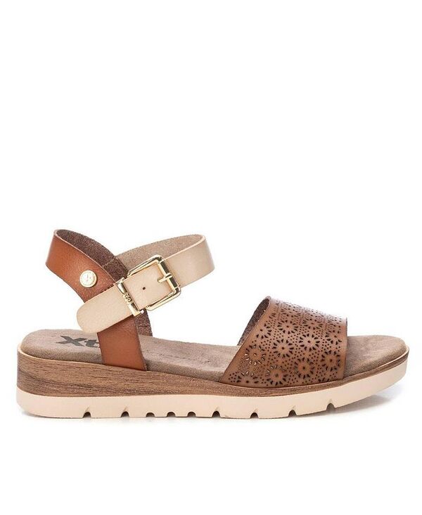 キシタイ レディース シューズ サンダル Women's Die Cut Sandals By XTI Taupe トープ