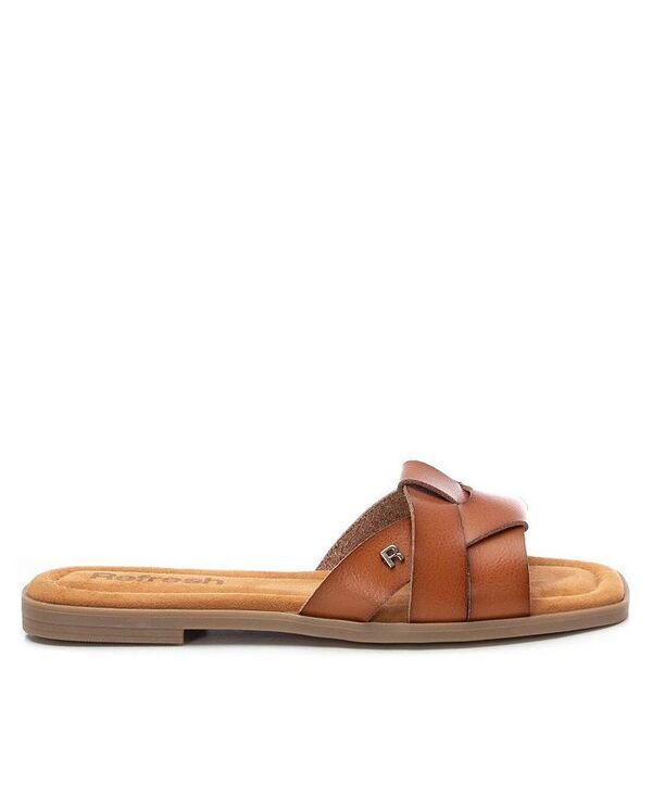 キシタイ レディース シューズ サンダル Women's Flat Sandals Refresh By Xti Camel キャメル
