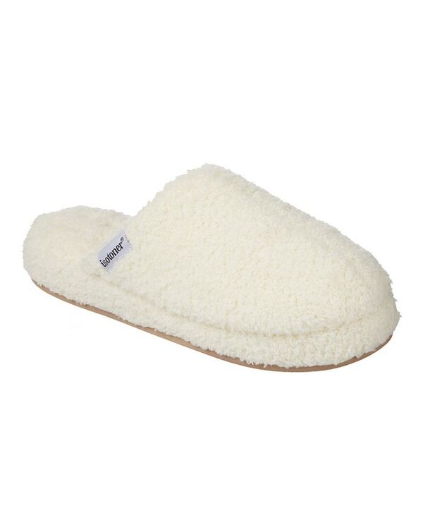 アイソトナー レディース シューズ サンダル プラスサイズ パイル ニット Isotoner Signature Women's Cozy Plush Terry Knit Joey Clog Slippers Ewe
