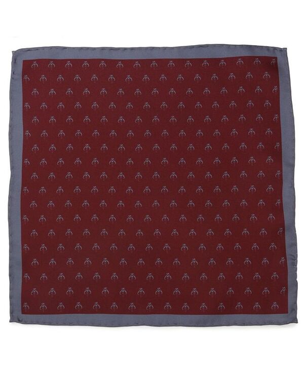 スター ウォーズ メンズ アクセサリー ネクタイ Star Wars Men's Mandalorian Pocket Square Red レッド