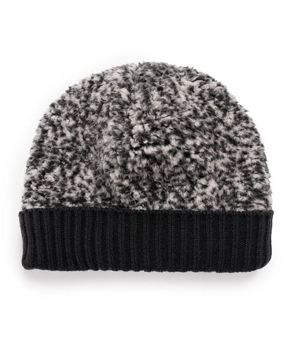 ムクルクス メンズ アクセサリー 帽子 キャップ MUK LUKS Men's Sherpa Cap Black One Size Black ブラック