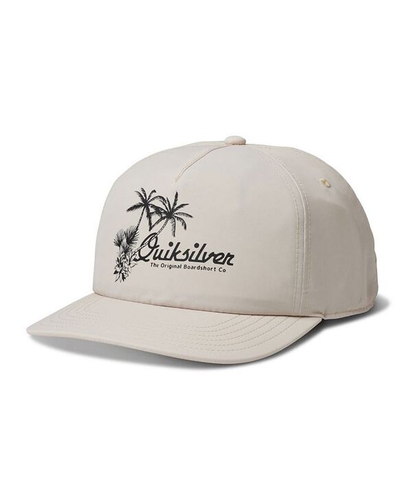 クイックシルバー メンズ アクセサリー 帽子 キャップ Quiksilver Men's Founders Cap Silver Birch シルバー