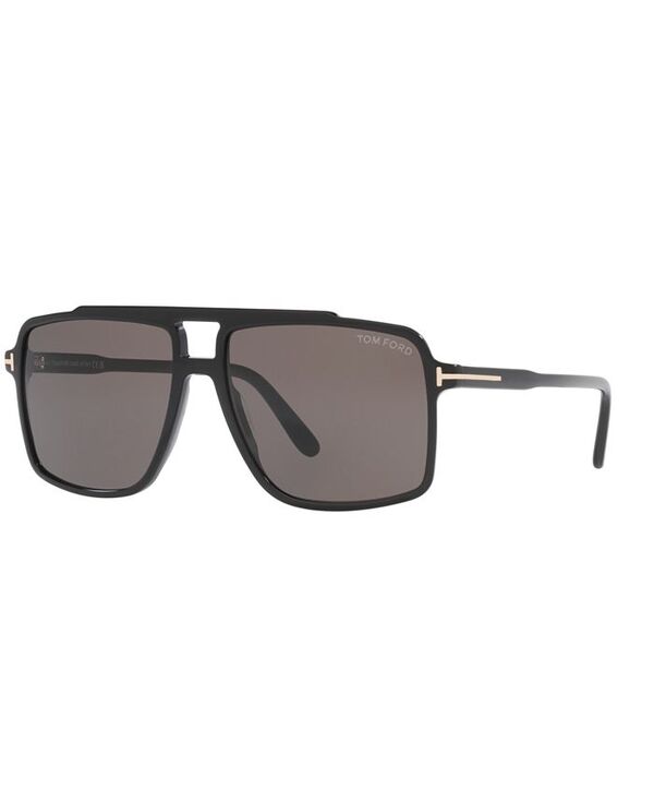 トム・ジェラルド・r・フォード メンズ 佩び物 サングラス・アイウェア Tom Ford Men\u0027s Kemp Sunglasses TR001927 Black Shiny 黒いこと