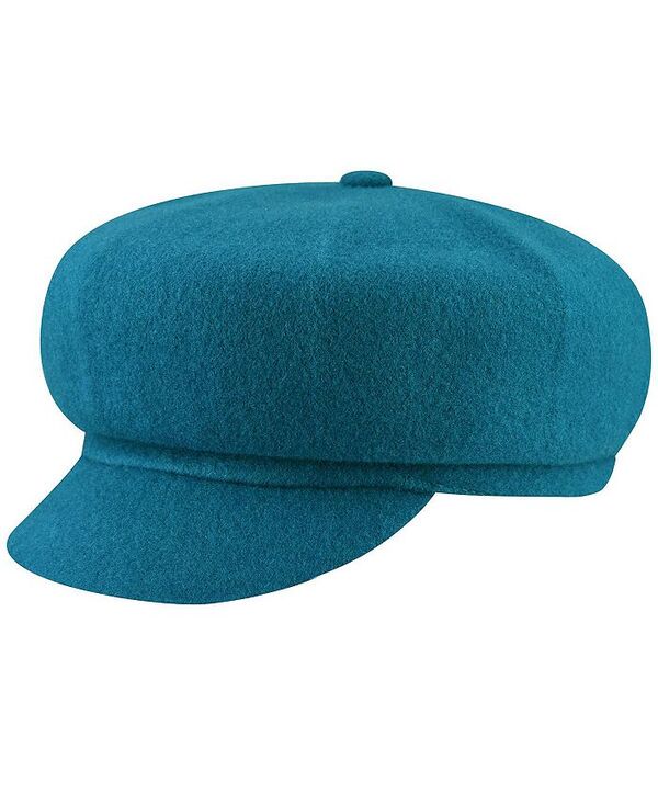 カンゴール メンズ アクセサリー 帽子 ウール Kangol Men's Wool Spitfire Newsboy Marine teal ティール