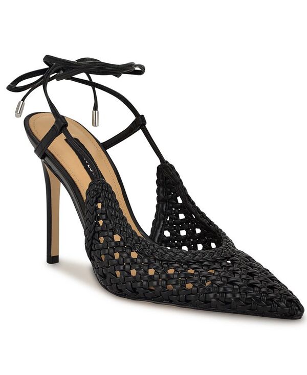 ナインウェスト レディース シューズ パンプス ヒール Nine West Women's Fessla Stiletto Heel Pointy Toe Dress Pumps Black ブラック