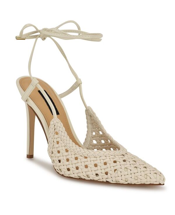 ナインウェスト レディース シューズ パンプス ヒール Nine West Women's Fessla Stiletto Heel Pointy Toe Dress Pumps Cream クリーム