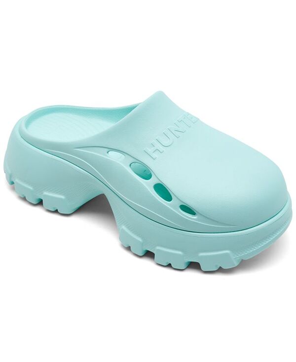ハンター レディース シューズ スニーカー サンダル Hunter Women's Bryce Slip-on Closed Toe Casual Clog Sandals from Finish Line Light Blue ブルー