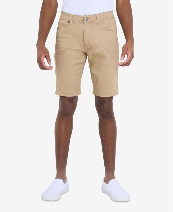 エックスレイ メンズ ボトムス ハーフパンツ・ショーツ ショートパンツ XRAY Men's Five-Pocket 9 Commuter Shorts Khaki カーキ｜ReVida 店