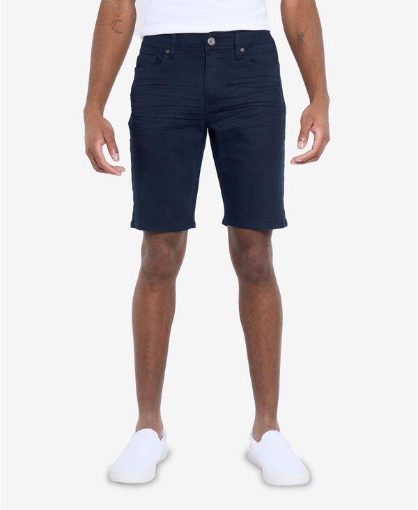 エックスレイ メンズ ボトムス ハーフパンツ・ショーツ ショートパンツ XRAY Men's Five-Pocket 9 Commuter Shorts Navy ネイビー|ReVida 店