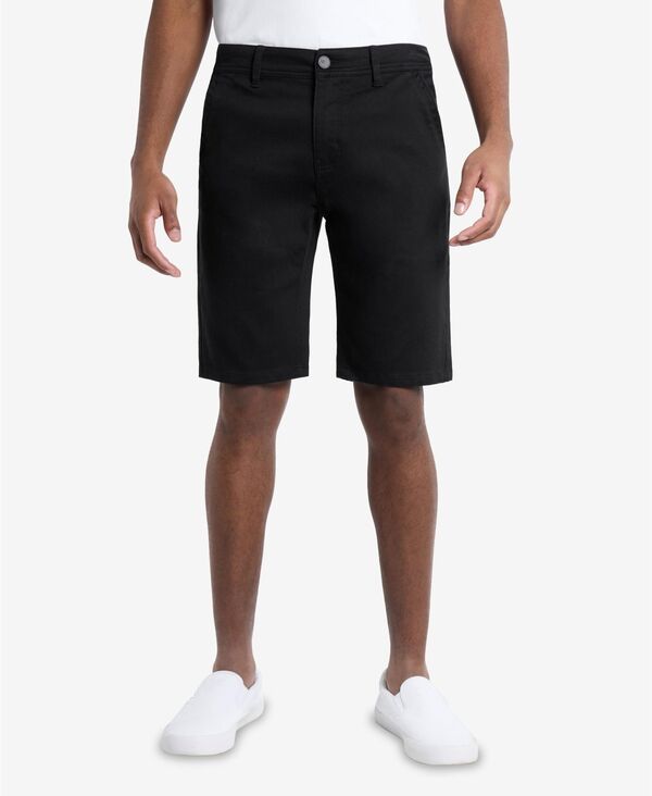 エックスレイ メンズ ボトムス ハーフパンツ・ショーツ ショートパンツ XRAY Men's Flat Front 10.5 Chino Shorts Black ブラック