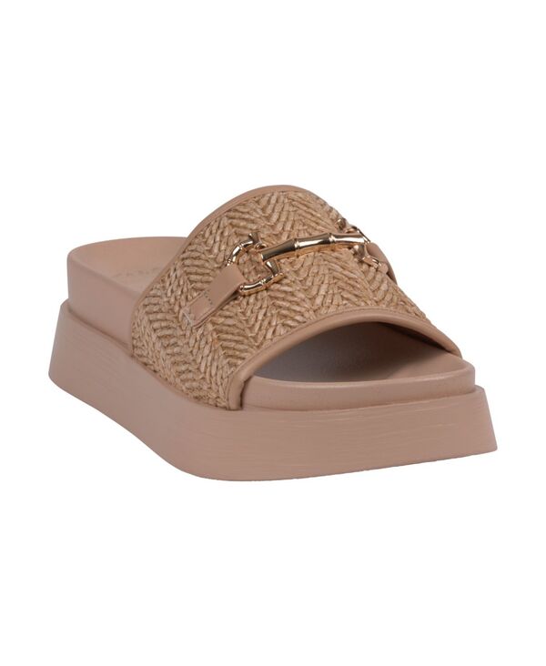 ジーシーシューズ レディース シューズ サンダル プラットフォーム GC Shoes Women's Sari Woven Platform Wedge Sandals Natural｜ReVida 店