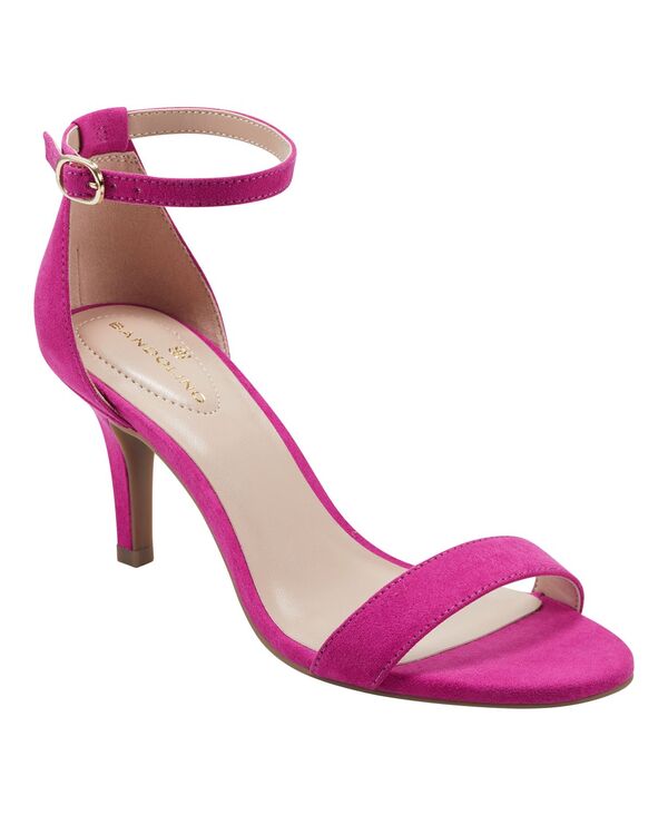 バンドリーノ レディース シューズ サンダル Bandolino Women's Madia Stiletto Sandals Magenta Sueded マゼンタ｜ReVida 店