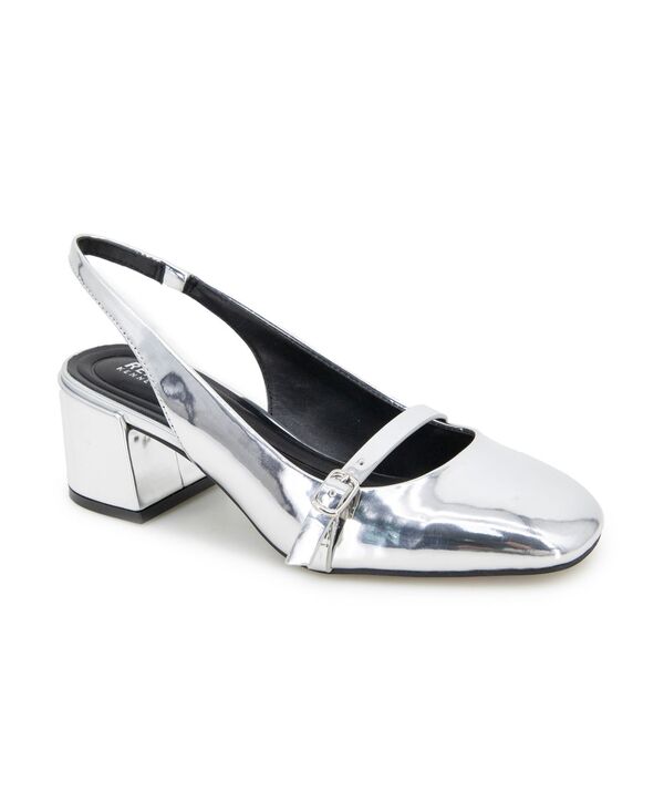 ケネスコール レディース シューズ パンプス Kenneth Cole Reaction Women's Lindy Slingback Pumps Silver シルバー|ReVida 店