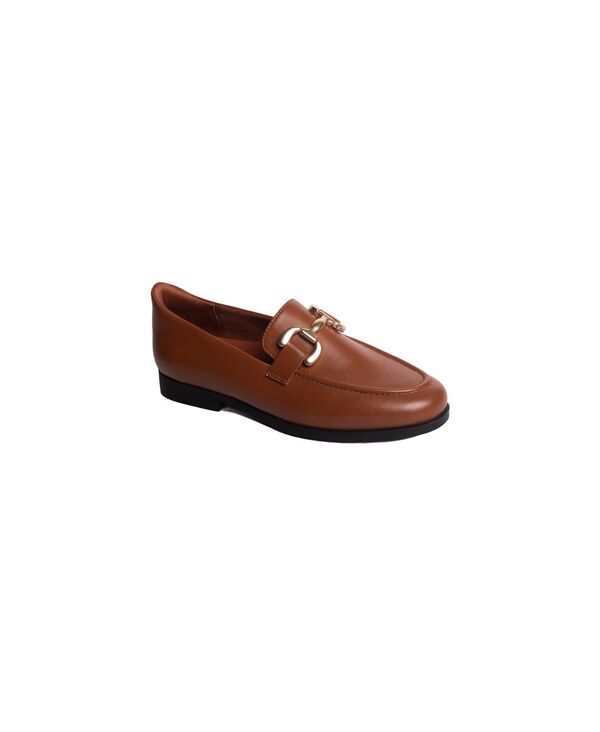 マークジョセフニューヨーク レディース シューズ パンプス 置き目毛革 Marc Joseph New York Womens Avery Street Hands-Free Slip On Technology Loafers Cognac napa leather