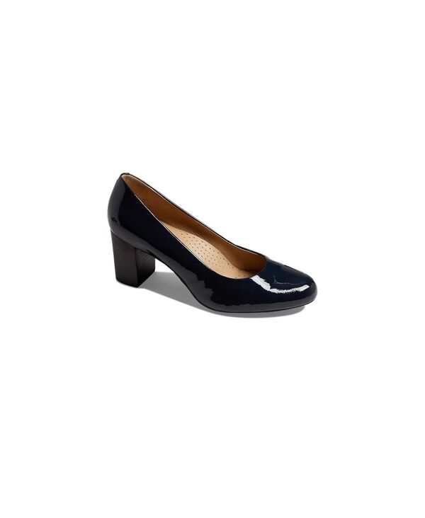 マークジョセフニューヨーク レディース シューズ パンプス レザー Marc Joseph New York Womens Midtown Leather Pump Navy soft patent ネイビー