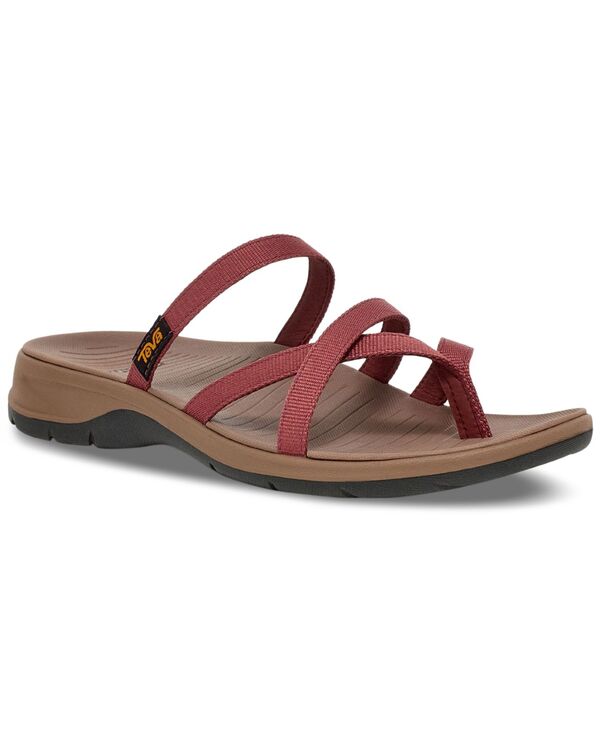 テバ レディース シューズ サンダル Teva Women's Tirra Traveler Flip Flop Sandals Mahogany|ReVida 店