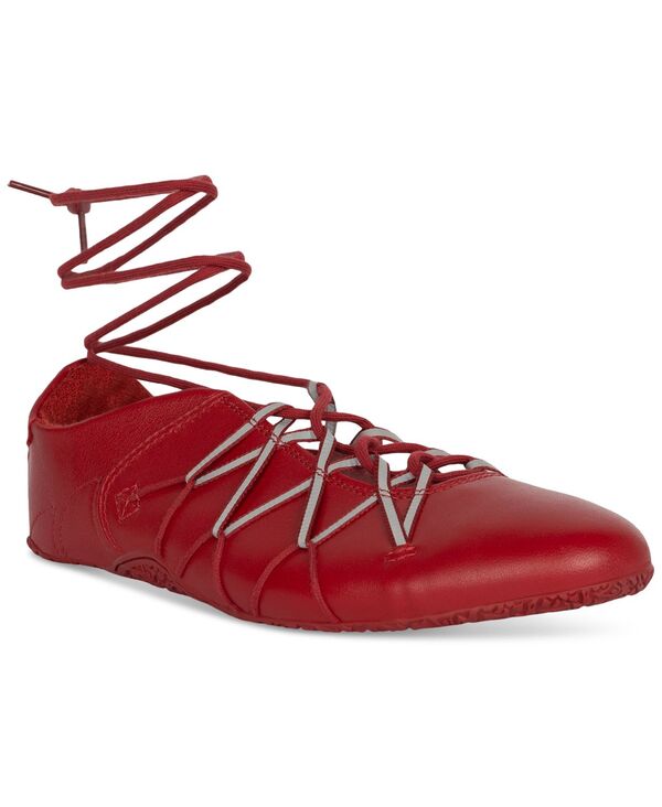 ジェフリー キャンベル レディース シューズ スニーカー レース Jeffrey Campbell Regimen Lace-Up Ballet Sneakers Red Combo レッド