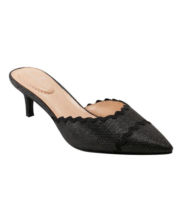 バンドリーノ レディース シューズ パンプス ヒール Bandolino Women's Mymy Pointed Toe Kitten Heel Mules Black ブラック