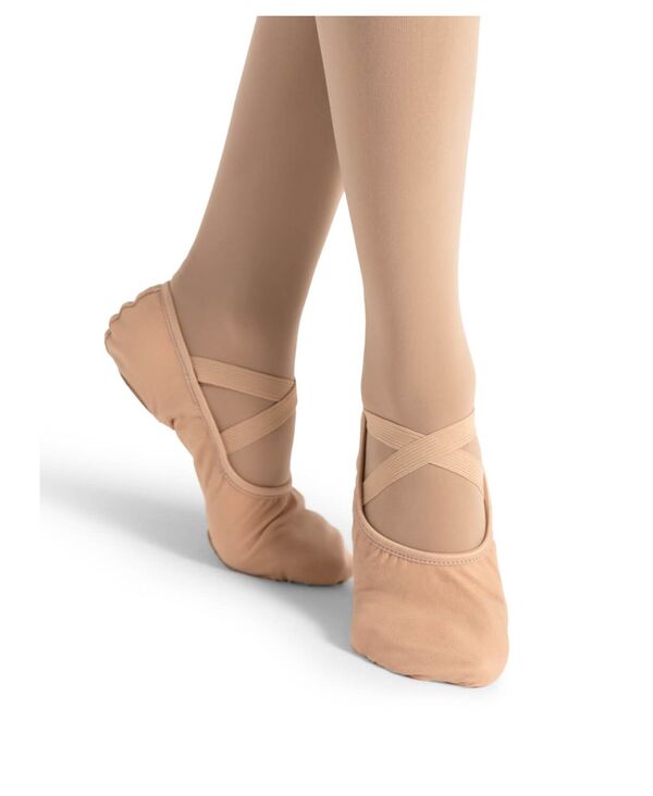 カペジオ レディース シューズ パンプス Capezio Women's Hanami Canvas Ballet Shoe Nude 10,205円