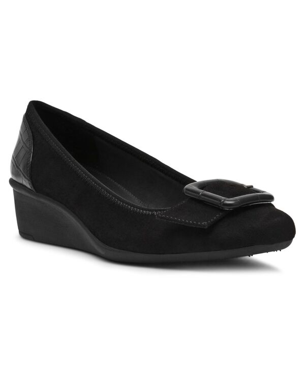 アンクライン レディース シューズ パンプス Anne Klein Women's Wyatt Round Toe Casual Shoe Black ブラック