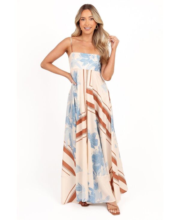 Petal and Pup レディース トップス ワンピース マキシワンピース マキシ Petal and Pup Women's Elanor Maxi Dress Blue ブルー