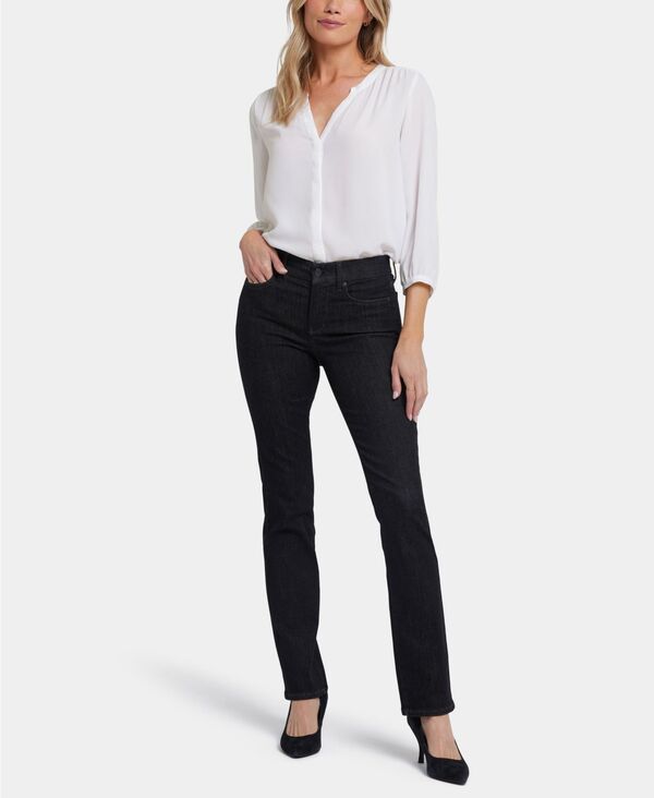 エヌワイディージェイ レディース ボトムス デニムパンツ ジーンズ NYDJ Women's Waist Match Marilyn Straight Jeans Eternity｜ReVida 店
